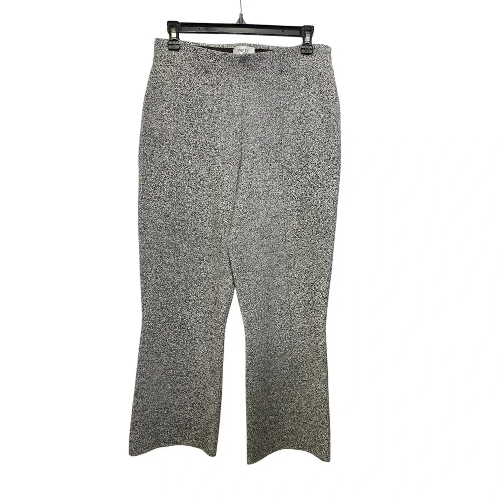 Per Se by Carlisle Women's Knit‎ 2 Piece Pant Suit Set Small S Gray